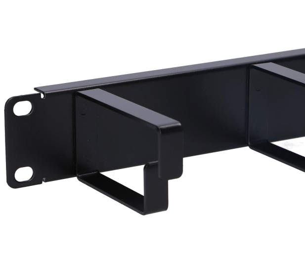 ExtraLink Organizer kabli 19" 1U (czarny) - 493062 - zdjęcie 4